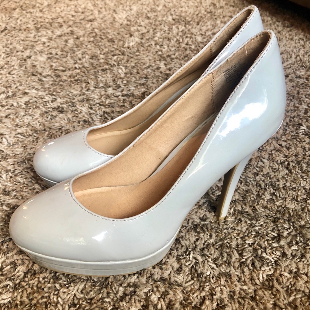 Lauren Conrad Grey Platform heels
